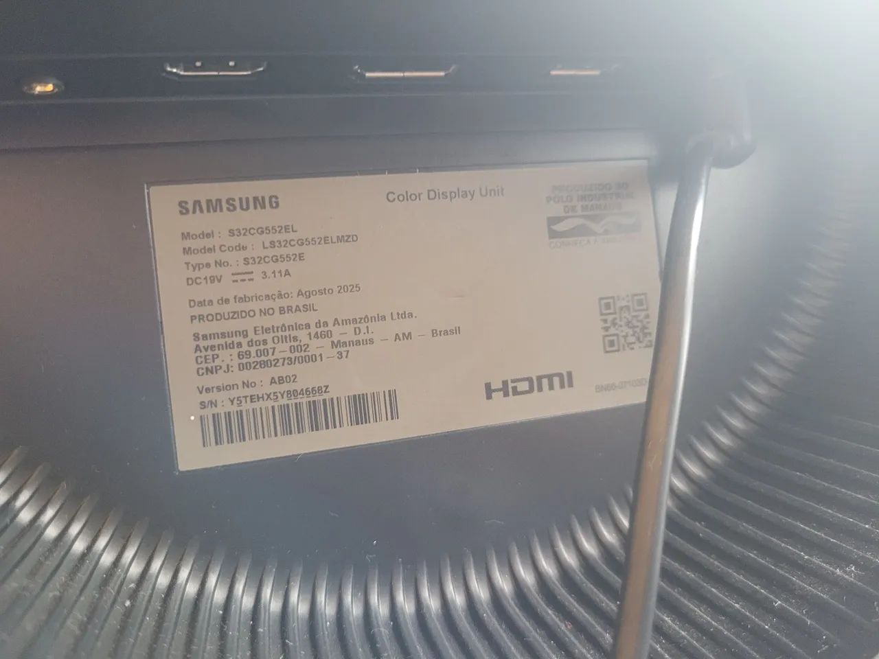 Monitor Samsung 32 polegadas curvo  - Foto 2