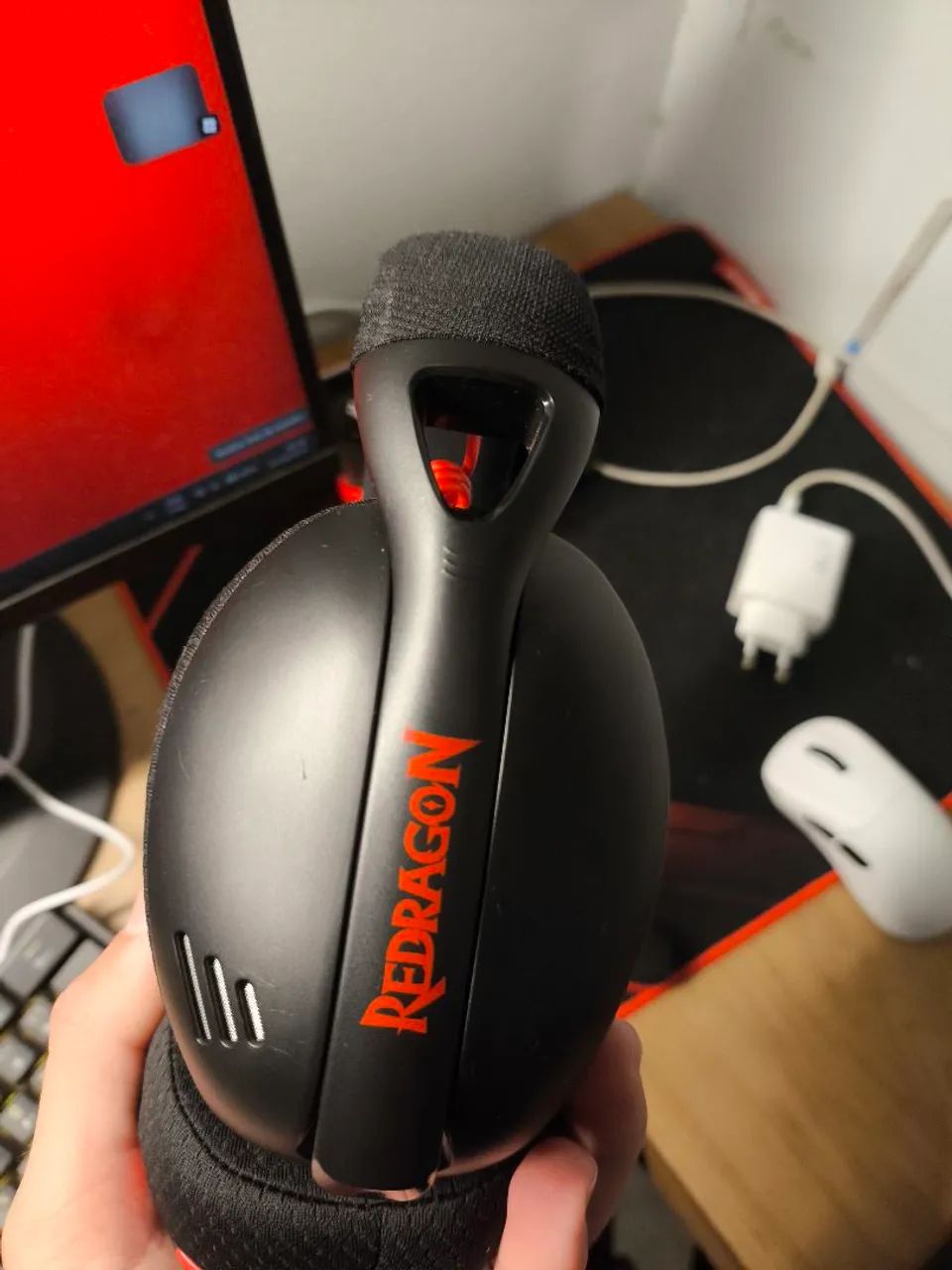 Fone headset Redragon ire pro - Foto 3