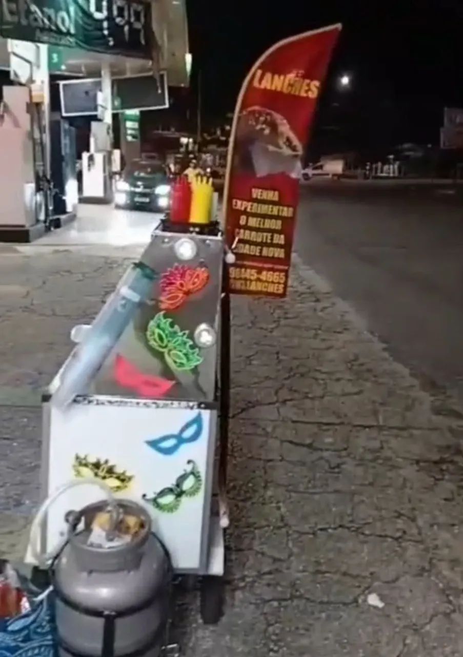 Carrinho de cachorro quente é rotl - Foto 4