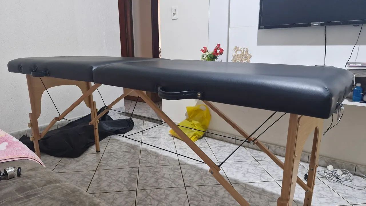 Maca Portátil Dobrável para Massagem e afins.