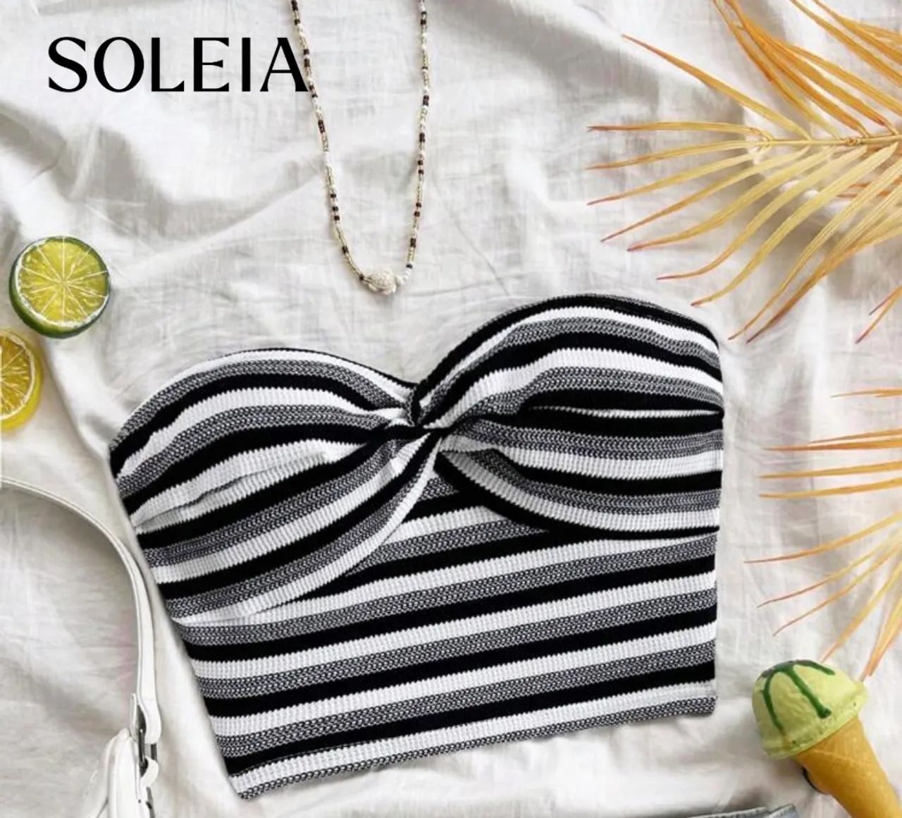 Cropped Top Feminino Shein