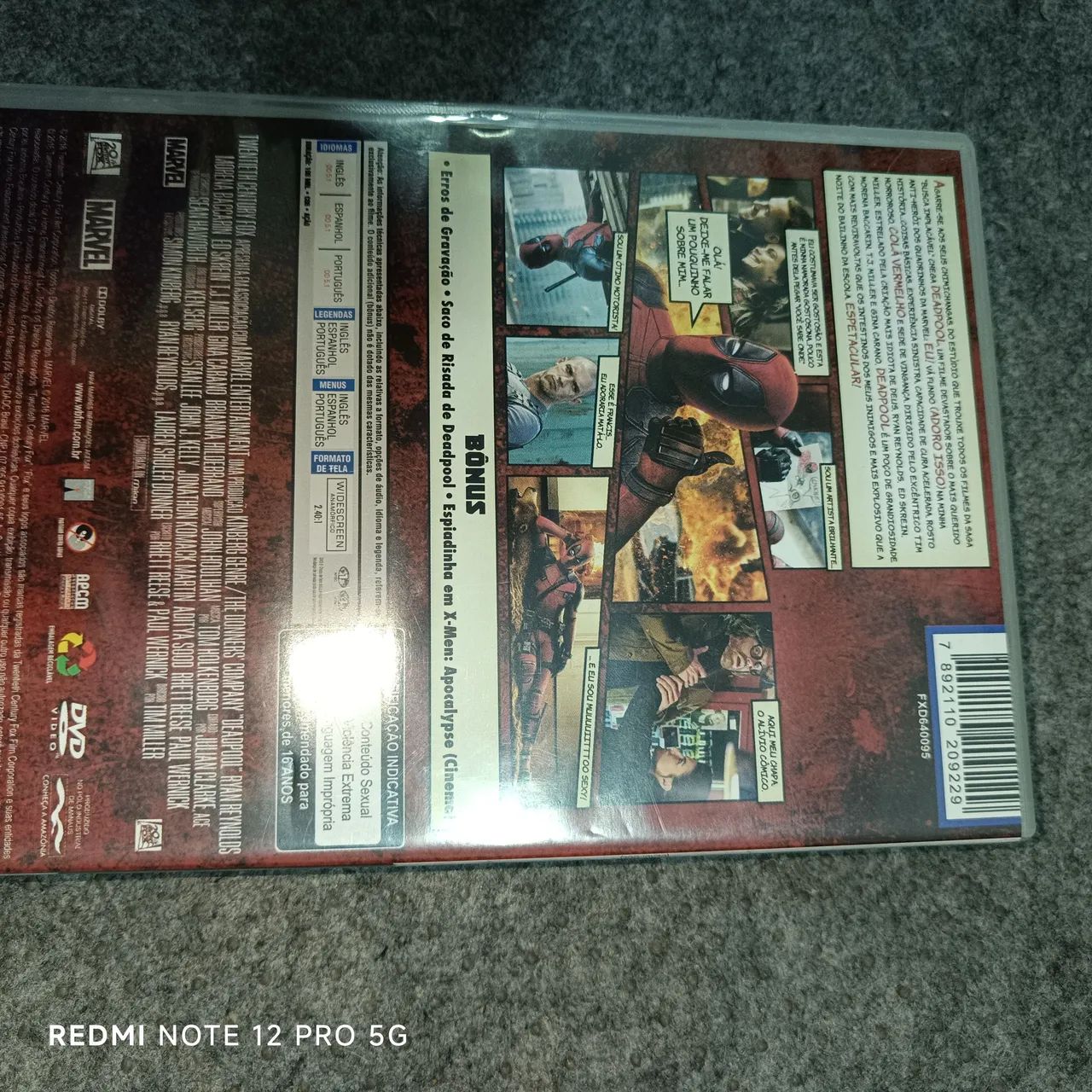Dvd Deadpool 1 Raro - Foto 3