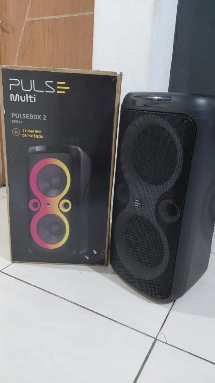 Vendo caixa de som pulse.