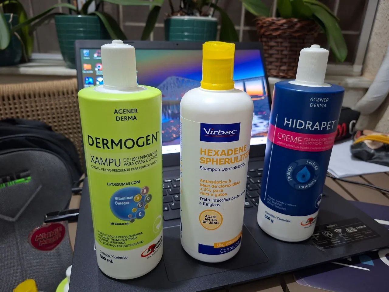 Shampoos e hidratantes Pet