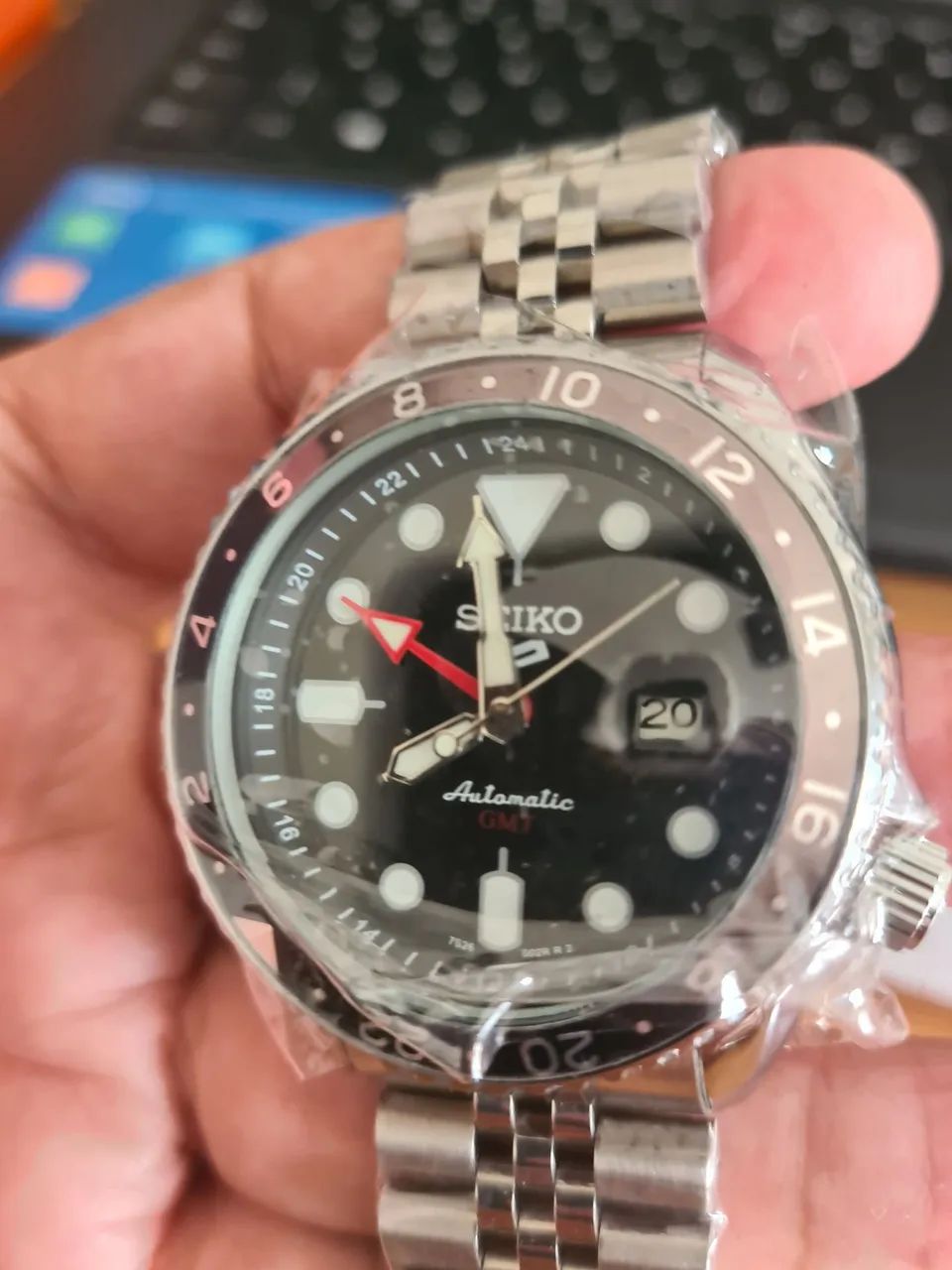 RELÓGIO SEIKO GMT AUTOMÁTICO - FAÇA SUA OFERTA - Foto 2