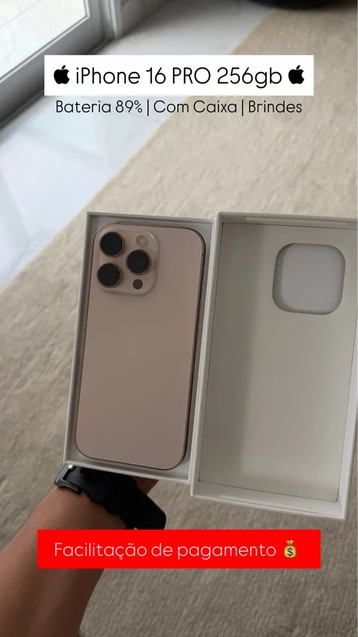 ? iPhone 16 Pro 256GB - Oportunidade de Verdade! ?