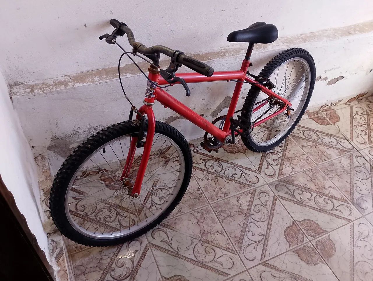 Bicicleta aro 20 vermelha