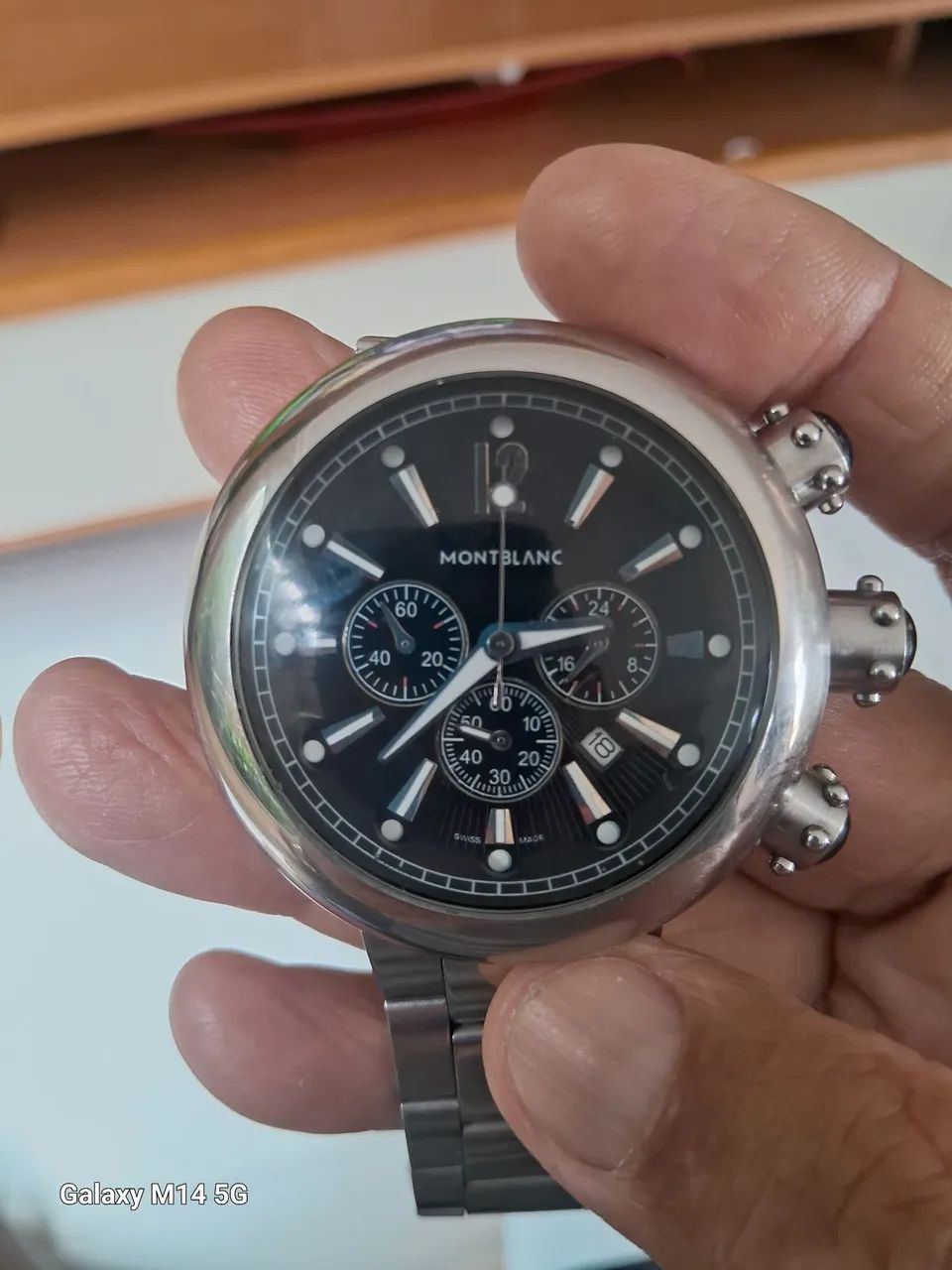 Relogio montblanc cronografo - Foto 2