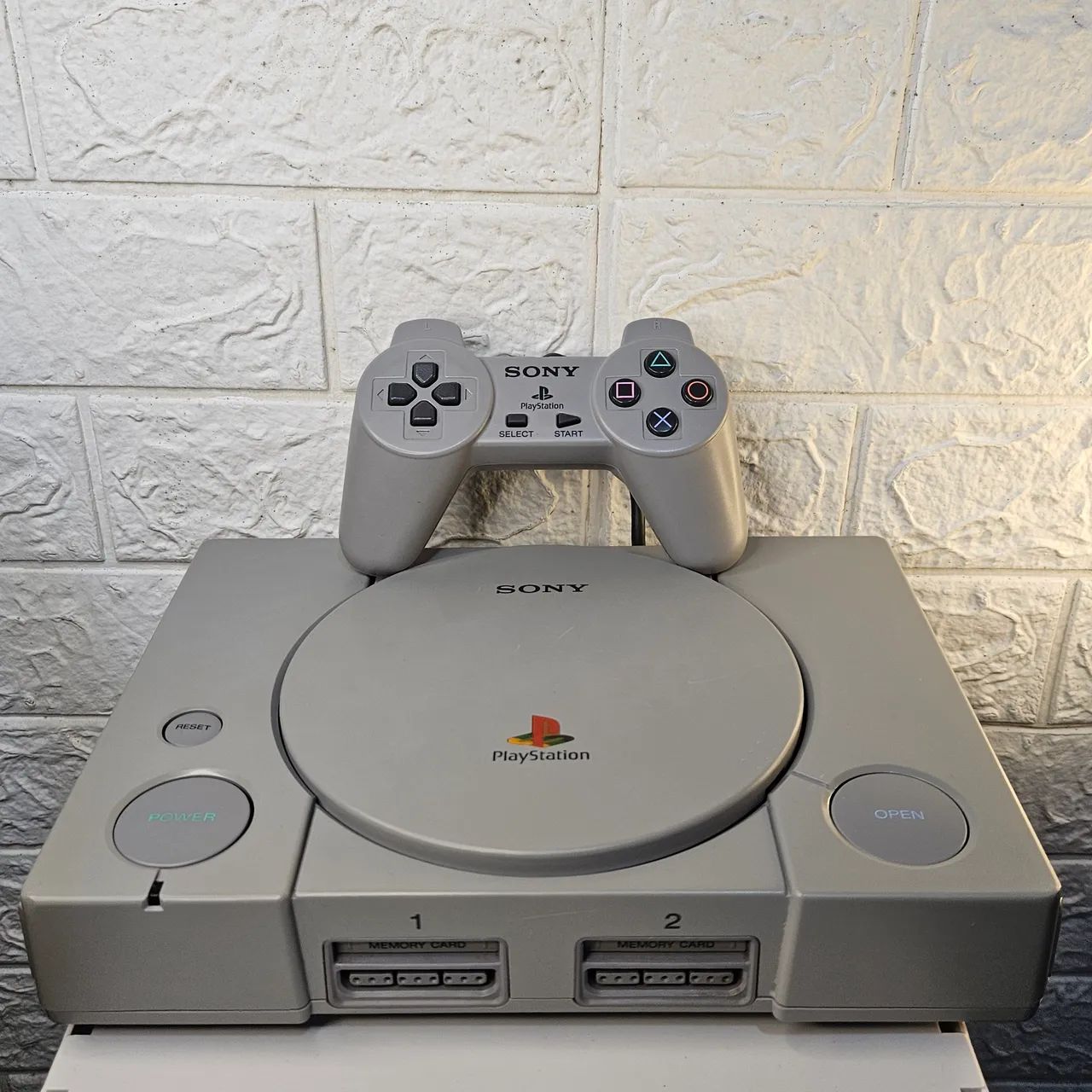Ps1 em Perfeito Estado de Conservação Controle PlayStation 1 Original