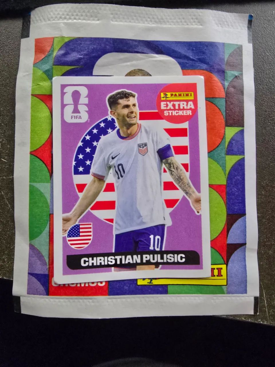 Figurinha da copa extra sticker