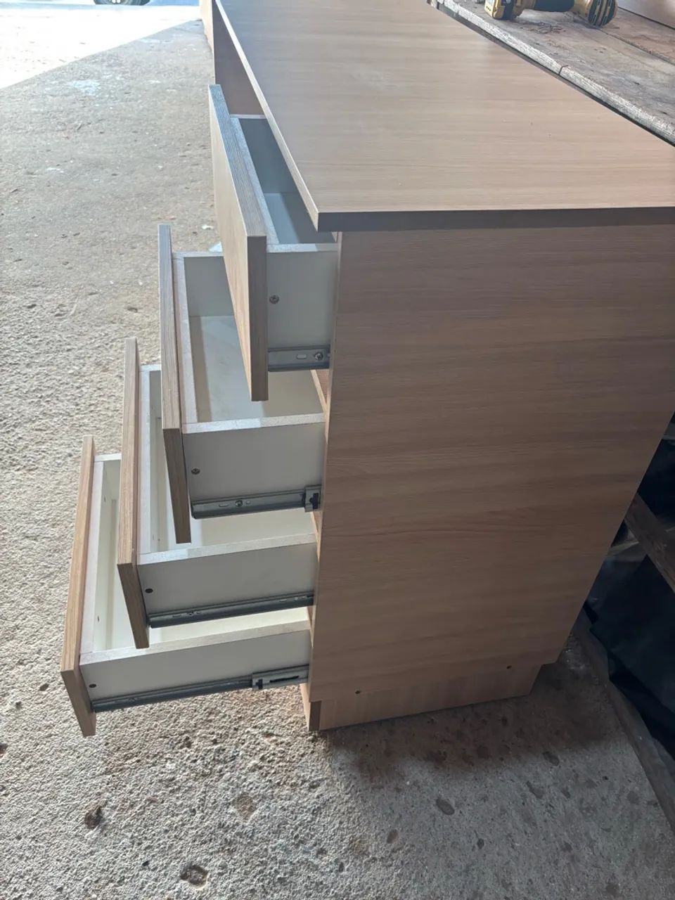 Mesa de estudo com duas pranchas  - Foto 3