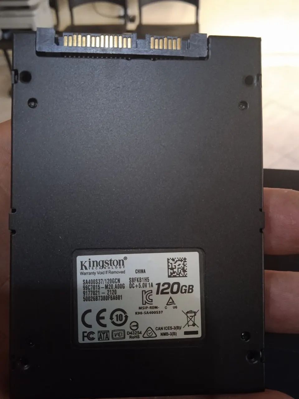 Ssd kington 120 gigas zero - Foto 3