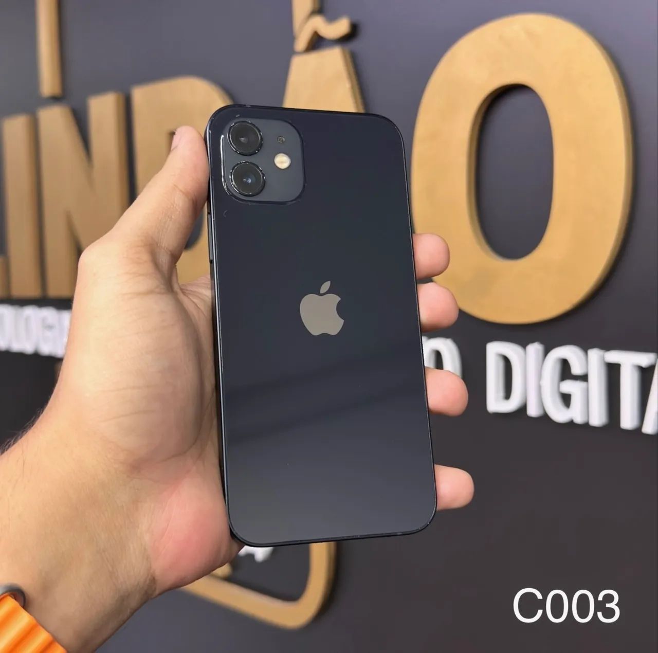 LOJA FÍSICA. IPHONE 12 128GB PRETO | TODO ORIGINAL | SEMINOVO COM