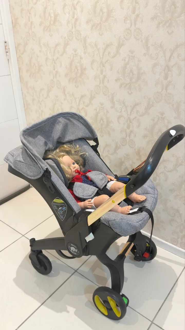Carrinho de Bebê e Bebê Conforto Importado Luxo - Foto 4