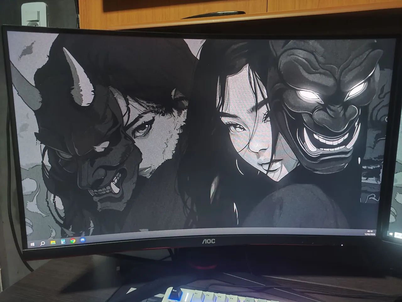 Monitor AOC Legend 27" Curvo 240hz