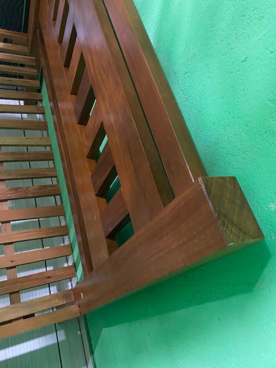 Cama de casal madeira maciça - Foto 3