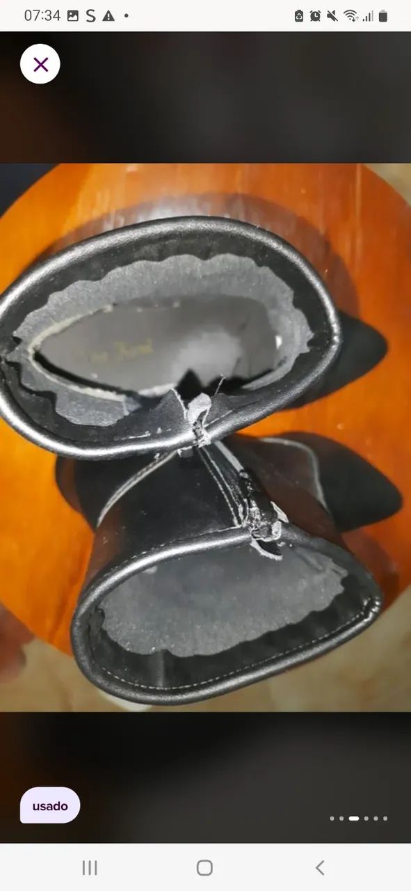 Bota preta shein - Foto 4