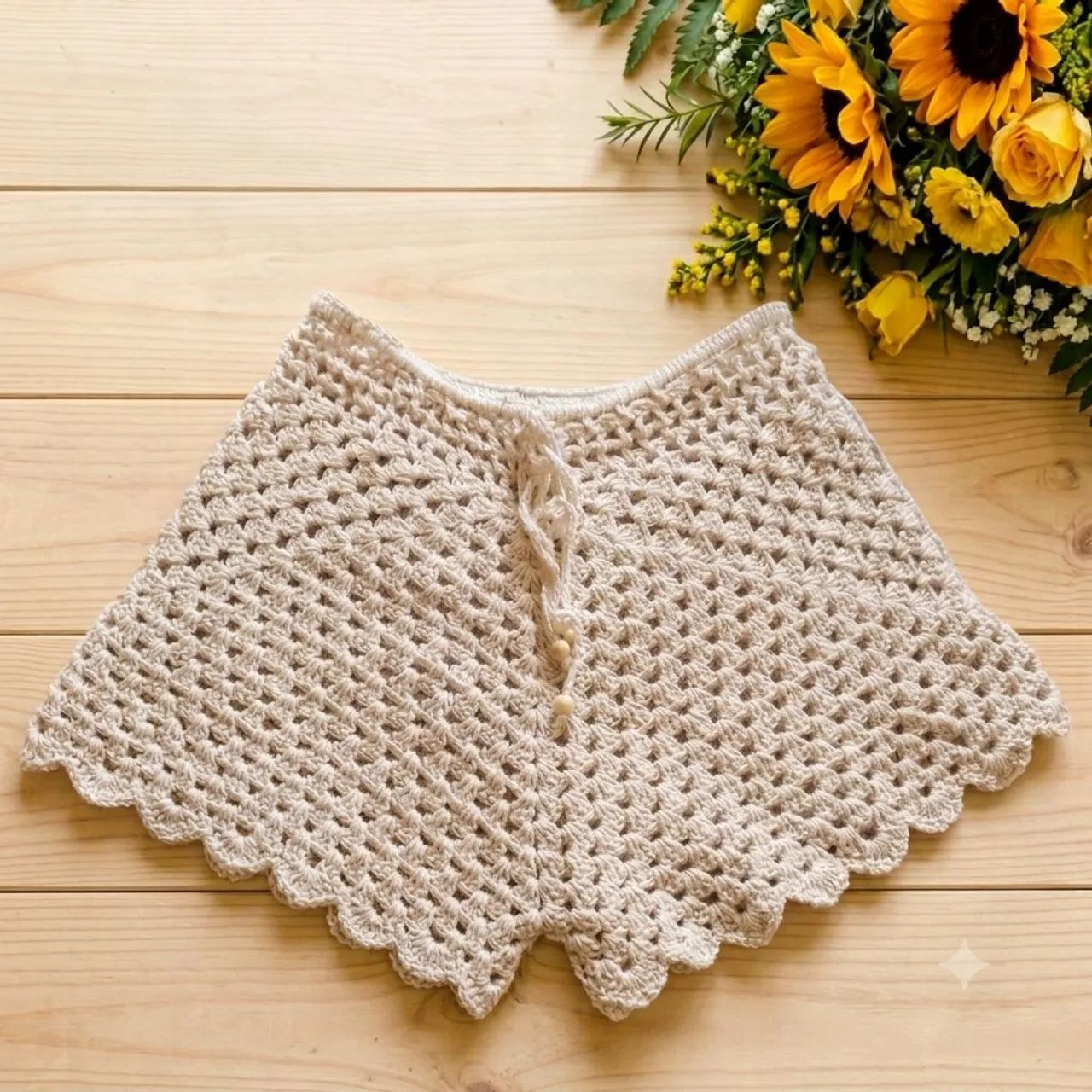 Shorte de croche bloqueirinha  - Foto 2
