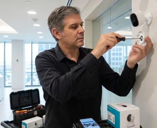 Instalação de Câmeras, centrais de Alarme, manutenção e instalação Elétrica em geral - Foto 4