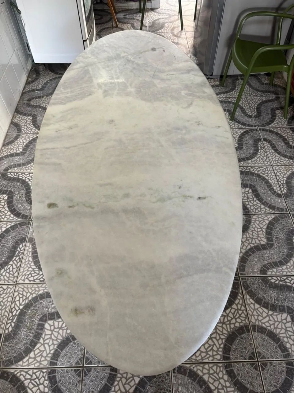 Mesa de jantar em granito branco  - Foto 2