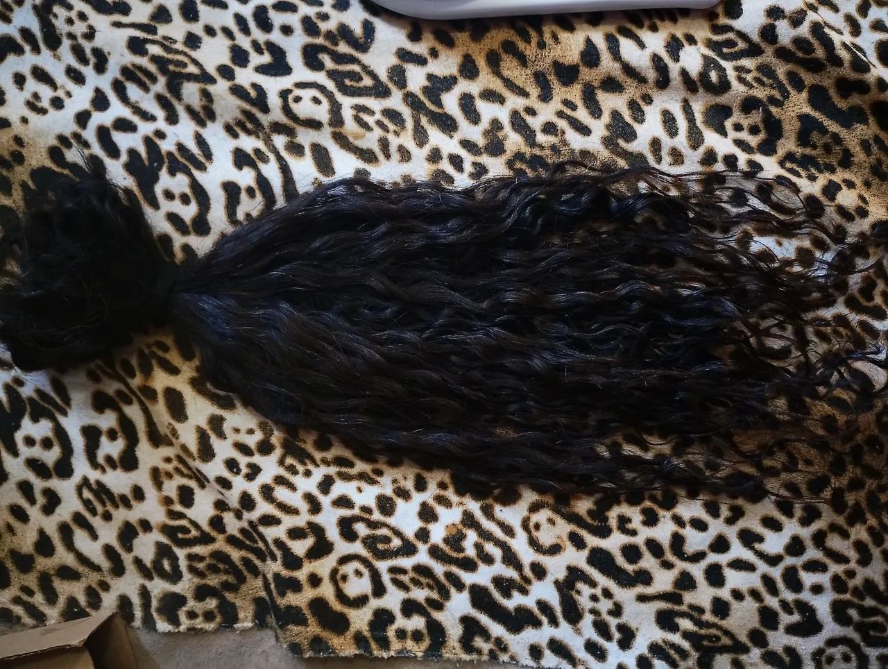 Cabelo humano cacheado 