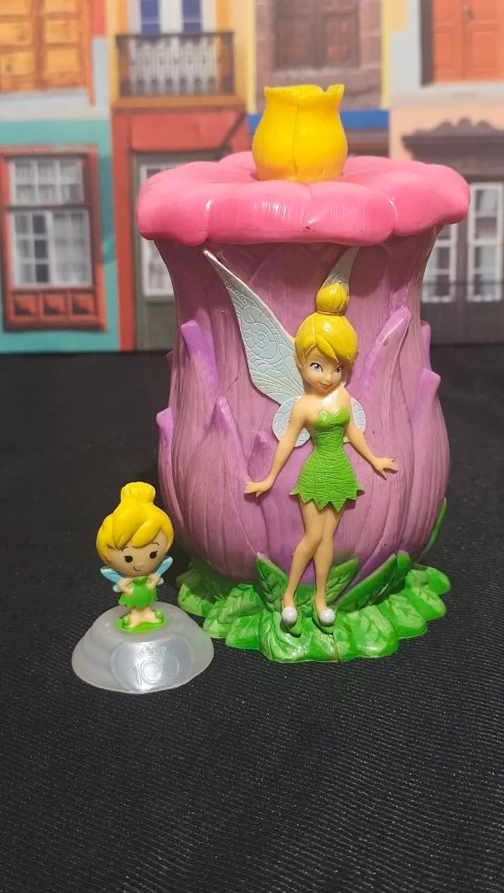 Caneca Tinker Bell com Pin Colecionável