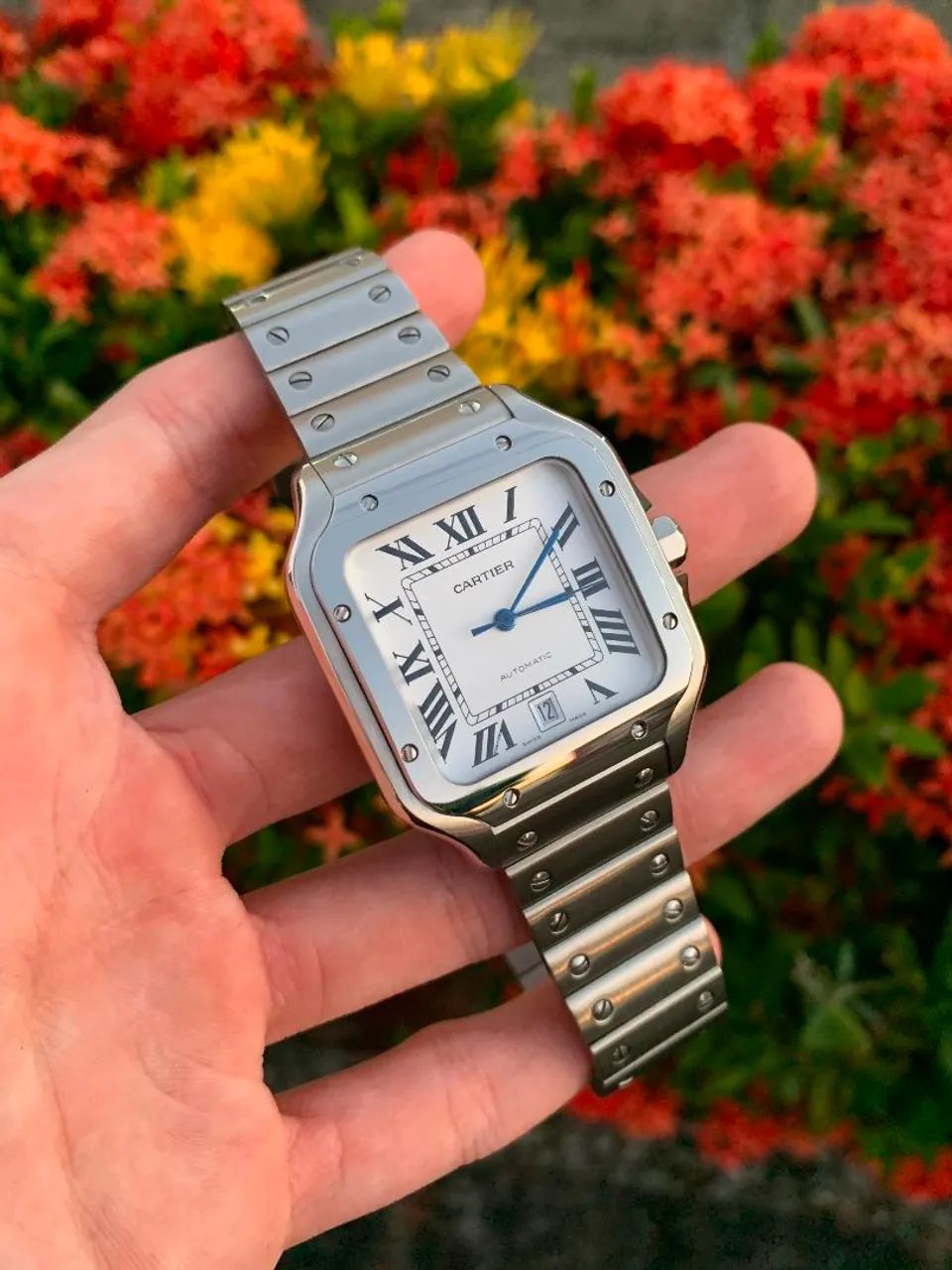 RELÓGIO AUTOMÁTICO CARTIER SANTOS