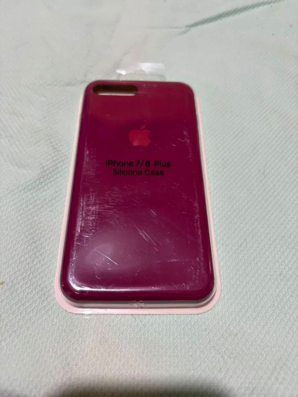Kit 4 capinhas de Silicone para iPhone 7 e 8 Plus Novas e Lacradas. - Foto 5