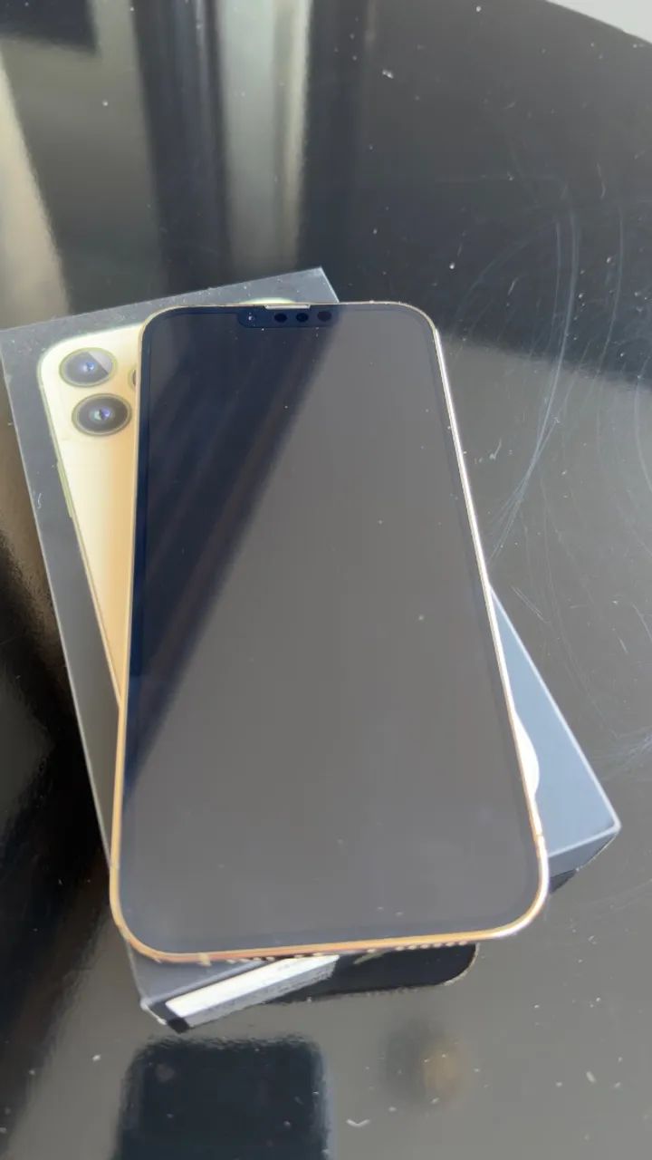 Iphone 13 pro max 128gb dourado  - Foto 2