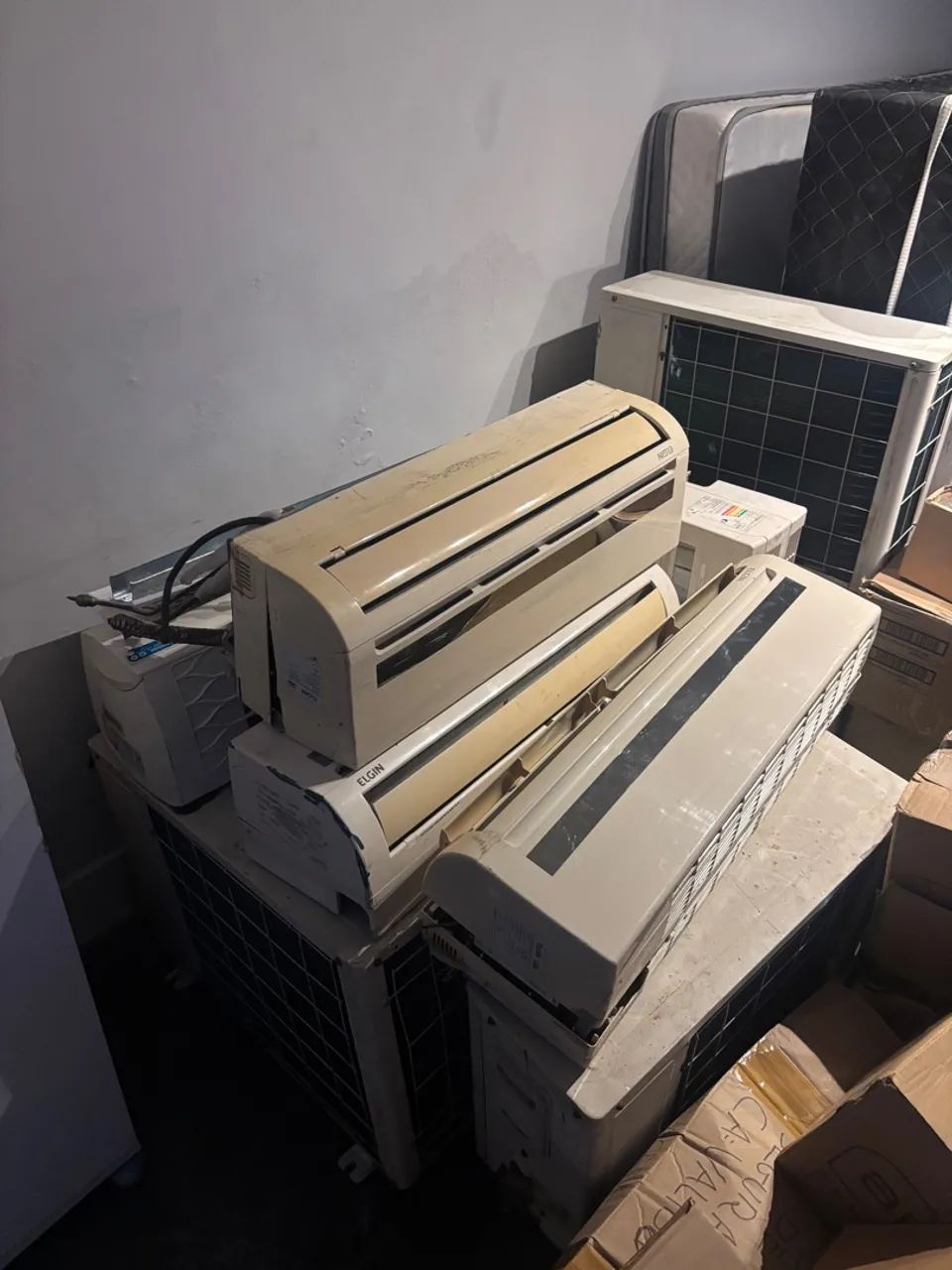 Lote de ar condicionado usado 
