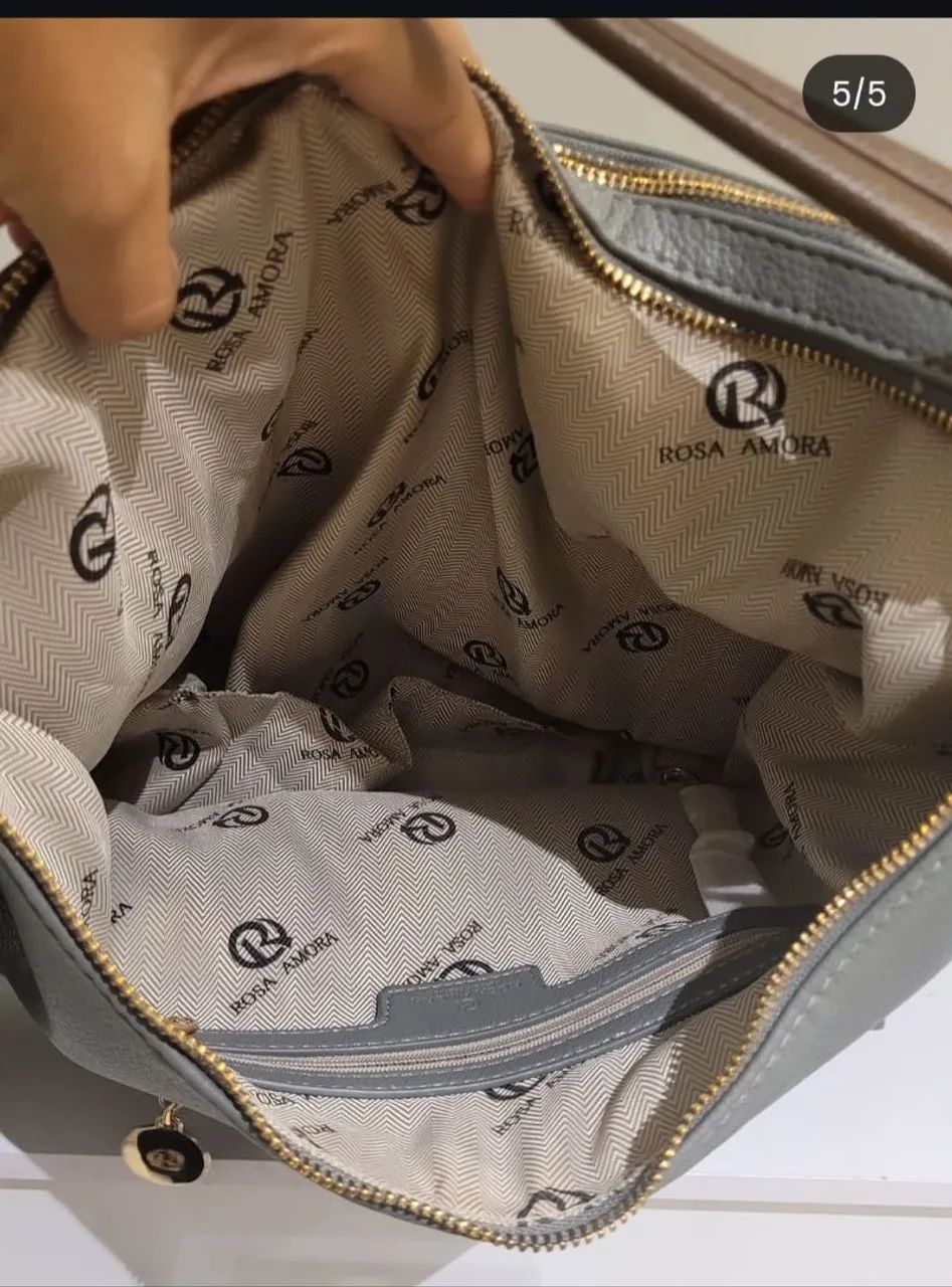 Bolsa em Pu Rosa Amora - Foto 5