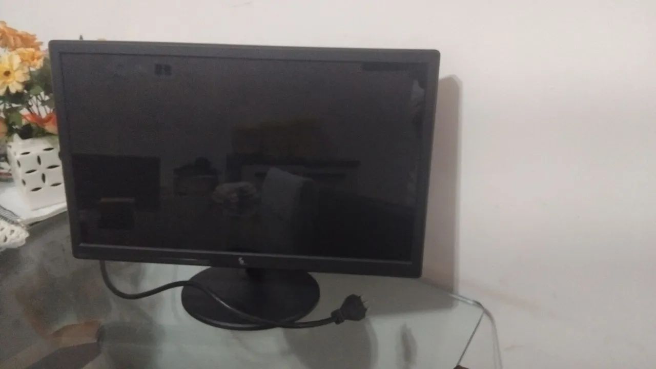 Monitor de 20 polegadas LED da marca 3Green, modelo 20030-LED, com conexões HDMI e VGA.