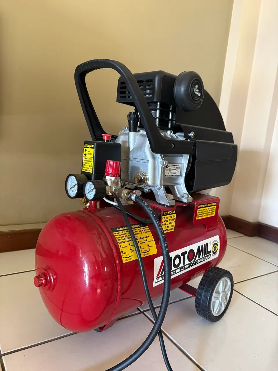 Motocompressor Motomil 24L 2hp