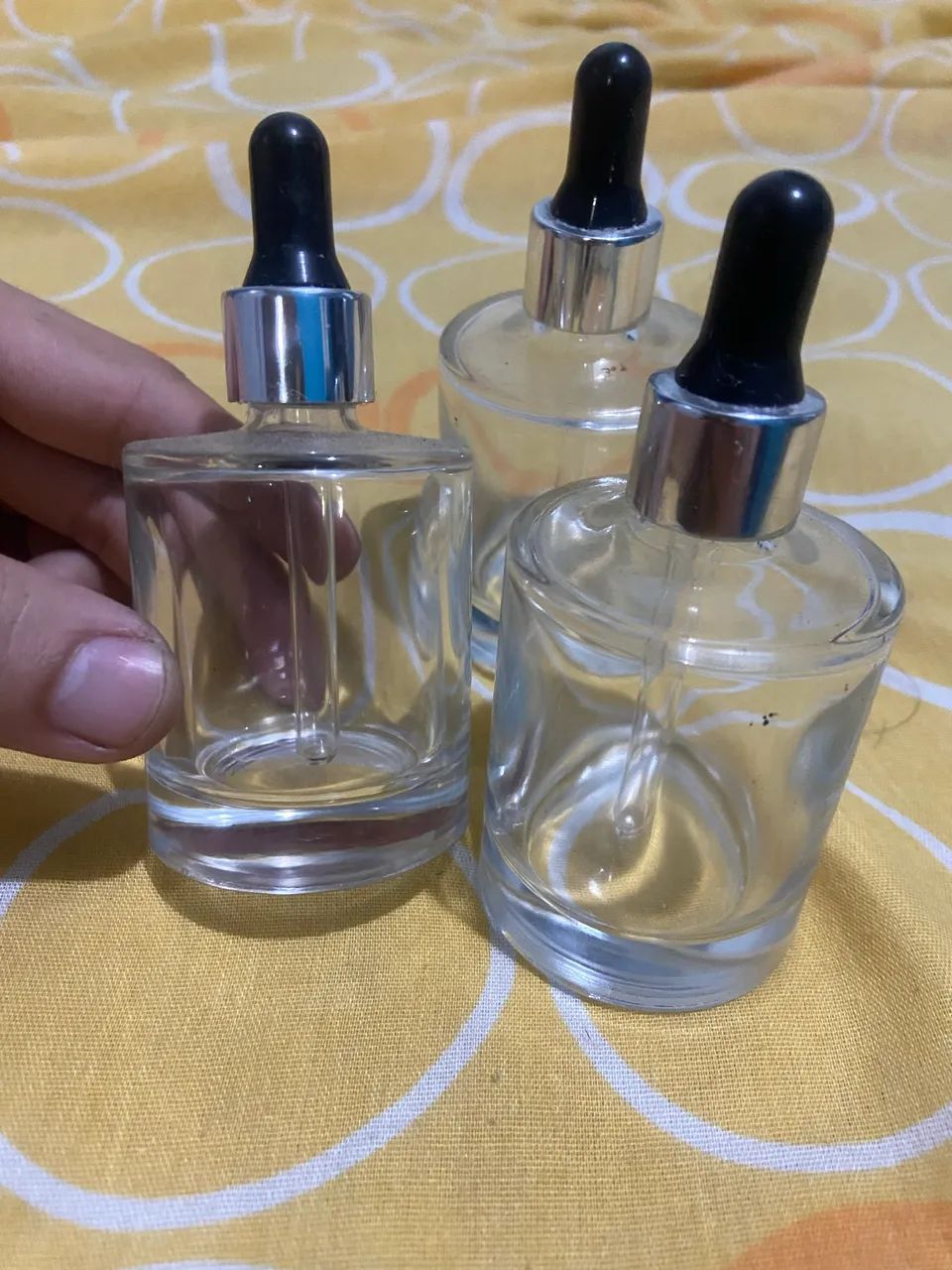 Frasco de Vidro 60ml com Conta-Gotas - Embalagem para Cosméticos, Óleos, Séruns  - Foto 2