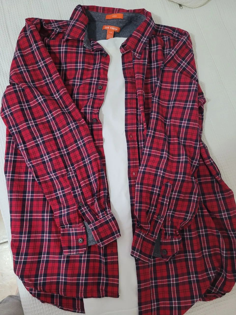 Camisa algodão, "G", de marca boa  - Foto 2