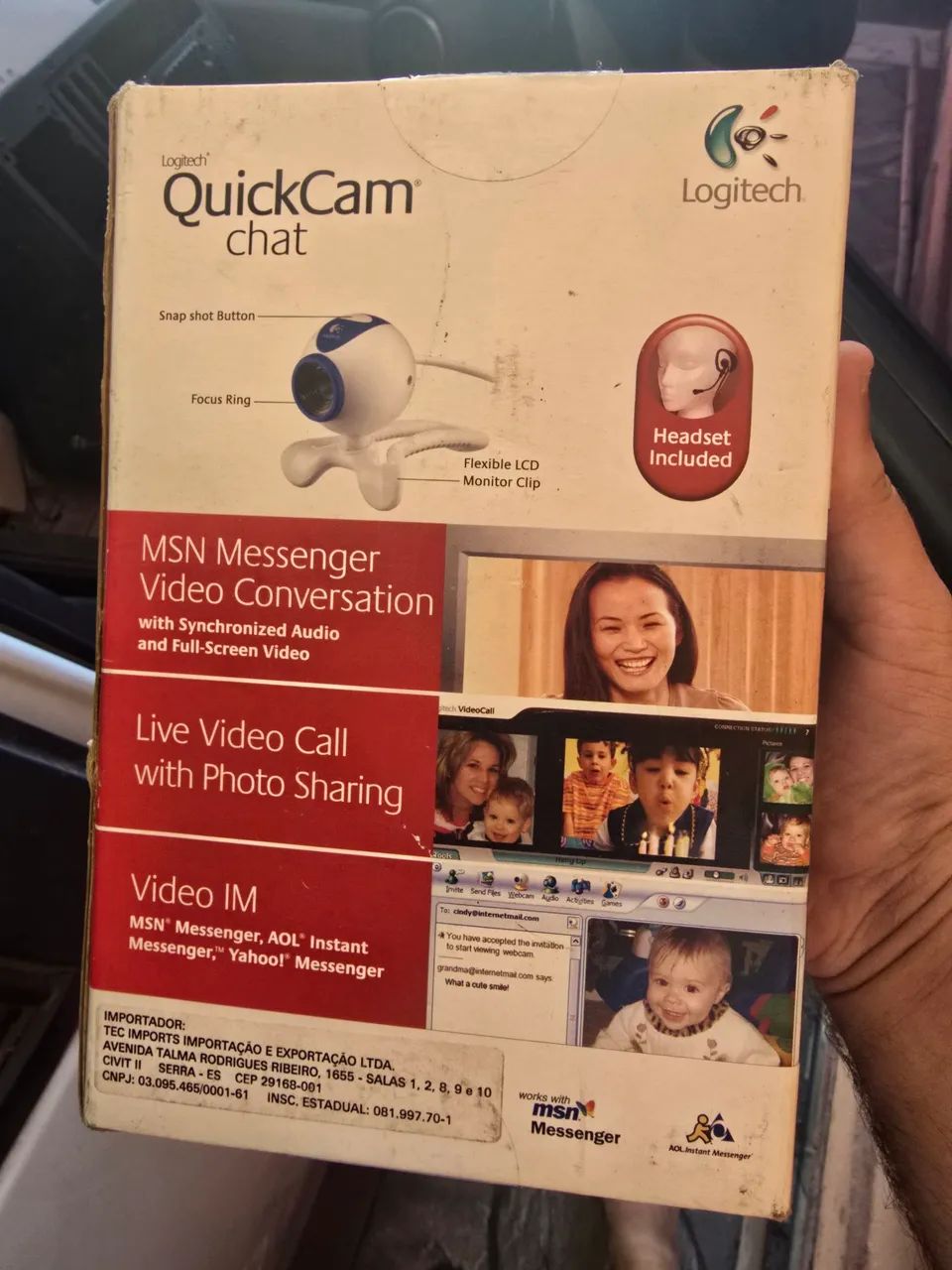 Webcam logitech antiga - Foto 3