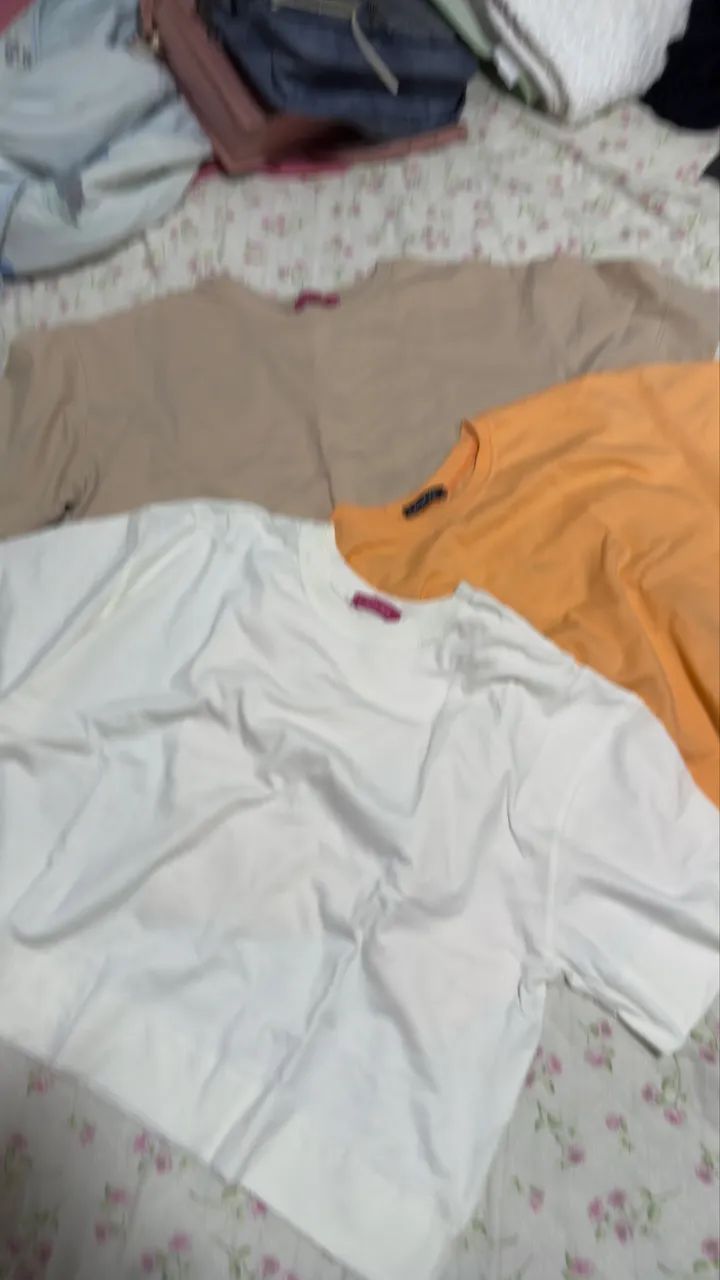 Conjunto de 3 Croppeds