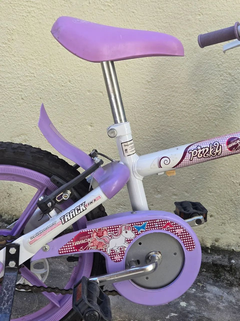 Bicicleta Pinky WR Aro 16 com rodinhas (PARCELO) - Foto 4