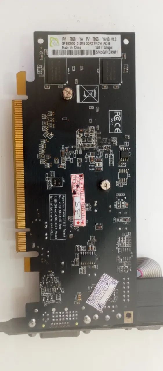 Placa de Vídeo GForce 8400 GS 512 MB DDR2 - Foto 3
