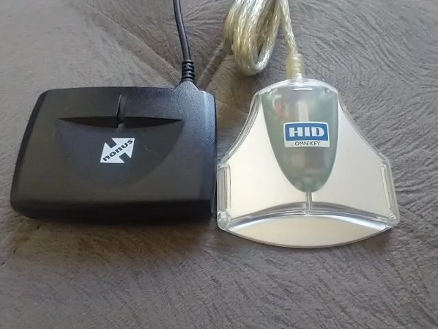 02 Leitores Smart Card USB (USADO) - Foto 3