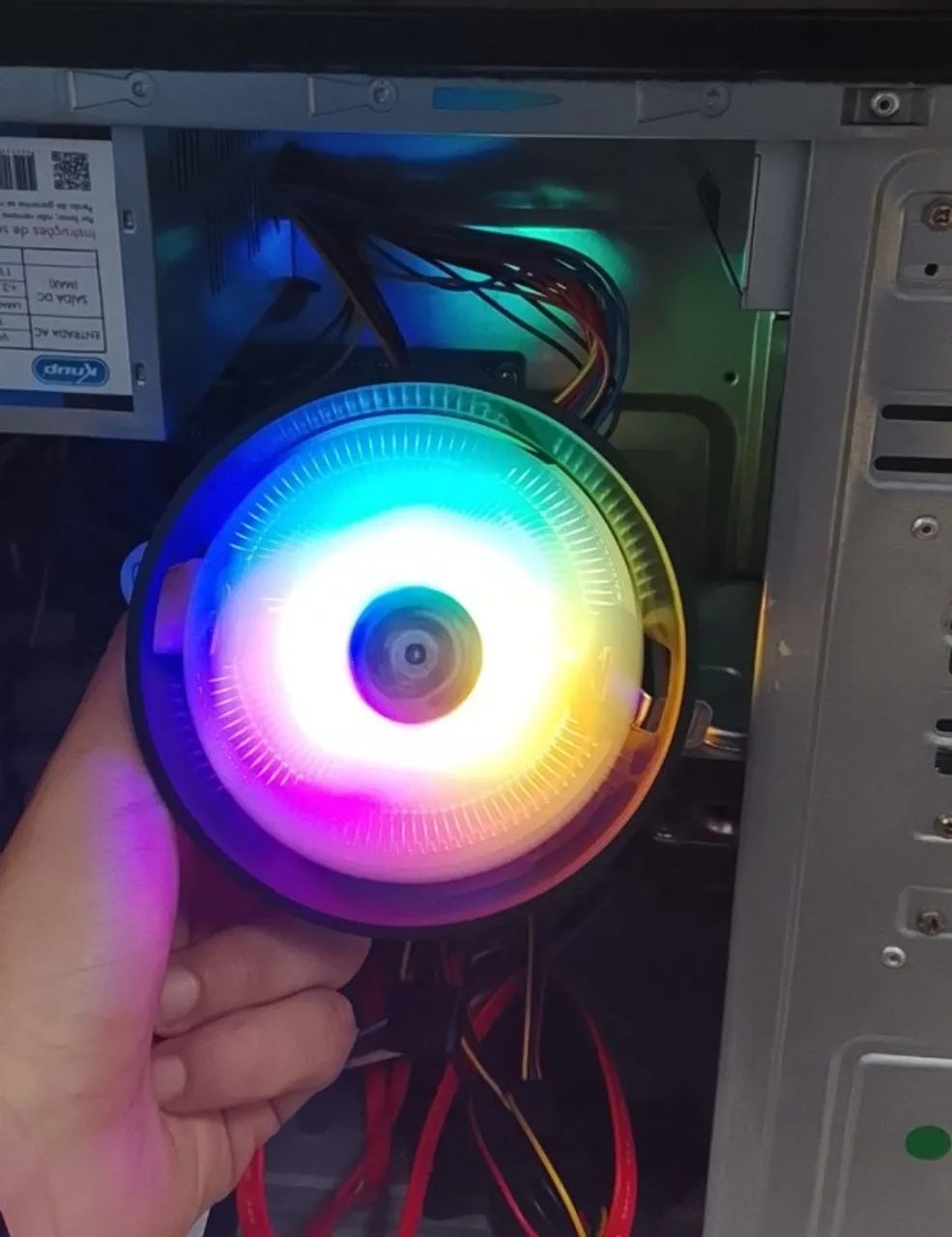 CPU Cooler AMD/Intel LED - Foto 2
