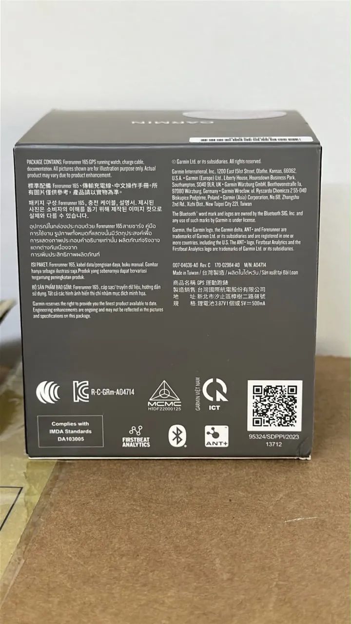 Garmin Forerunner 165 GPS AMOLED NOVO LACRADO - Foto 2