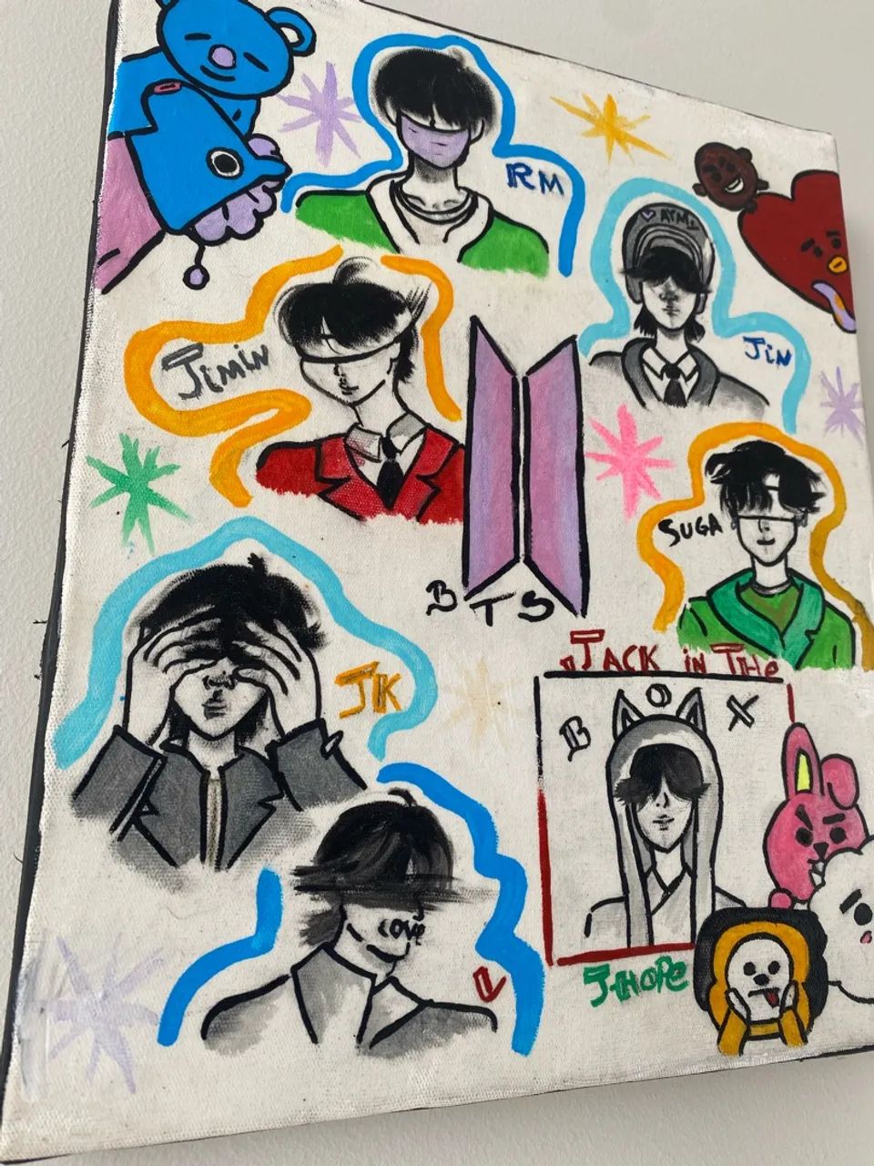 Quadro do bts