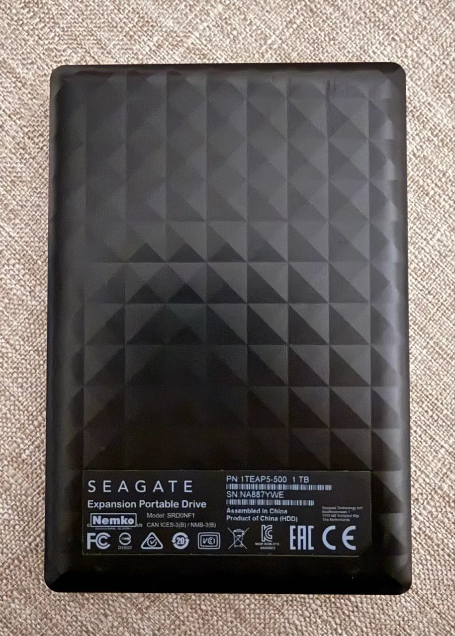 Seagate Expansion External HD 1TB USB 3.0441993048065976321