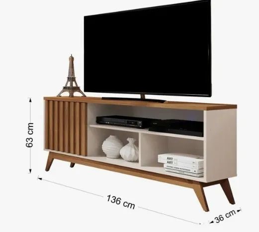 Rack ripado para TV - 1,36 m - Foto 4