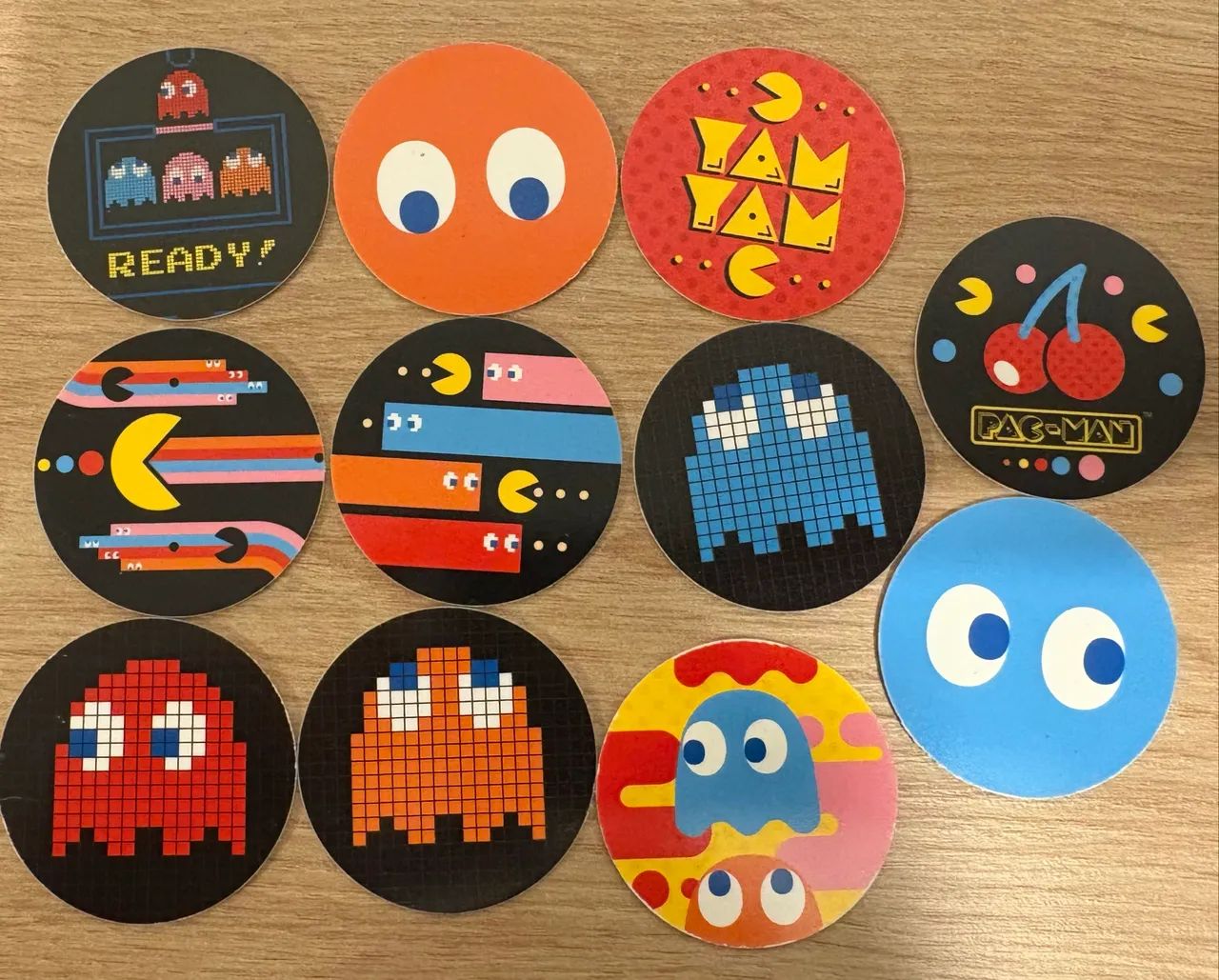Tazos Pac Man - Lote
