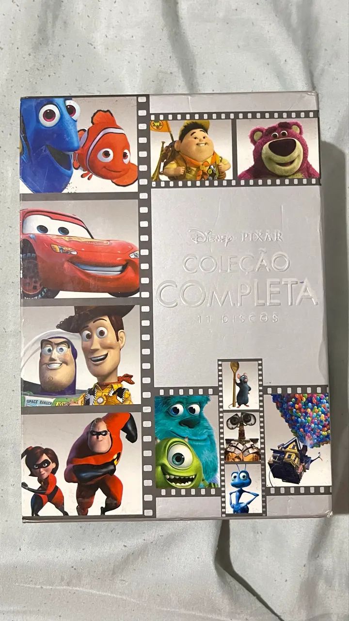 Coleção completa 11 DVDs da PIXAR