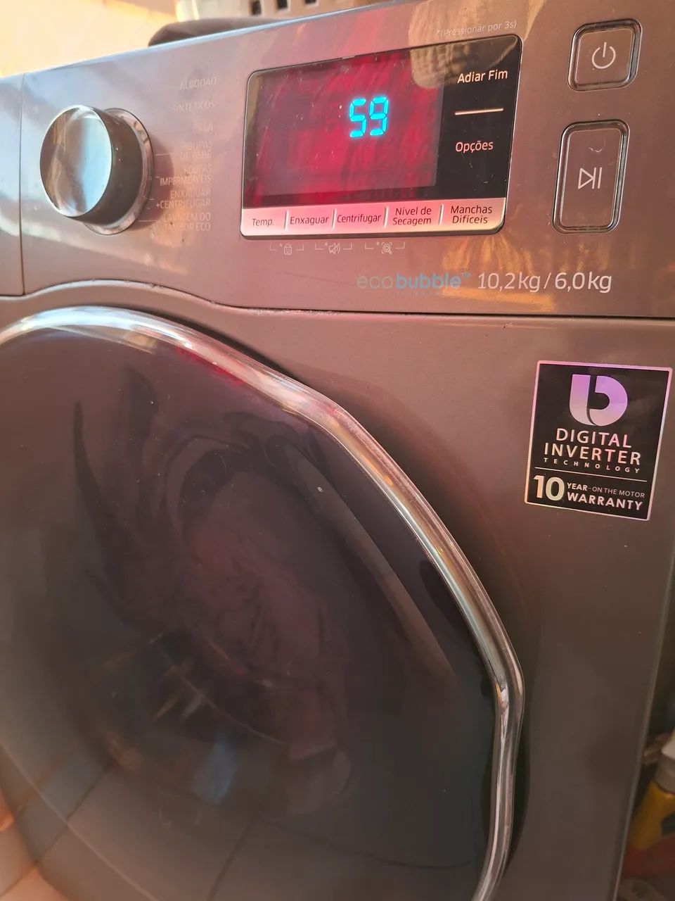 Lava e Seca Samsung Eco Bubble 