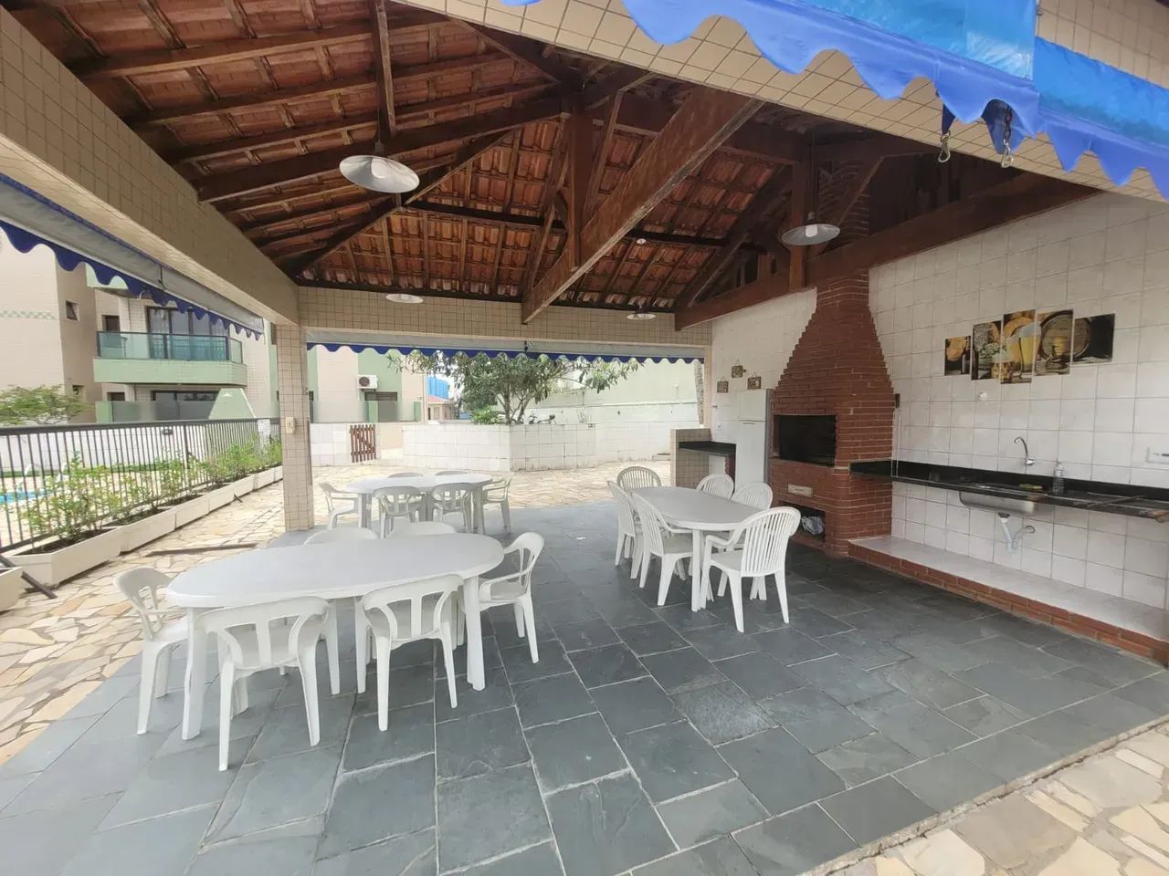Apartamento na praia com piscina e 2 quartos em Itanhaém. - Foto 3