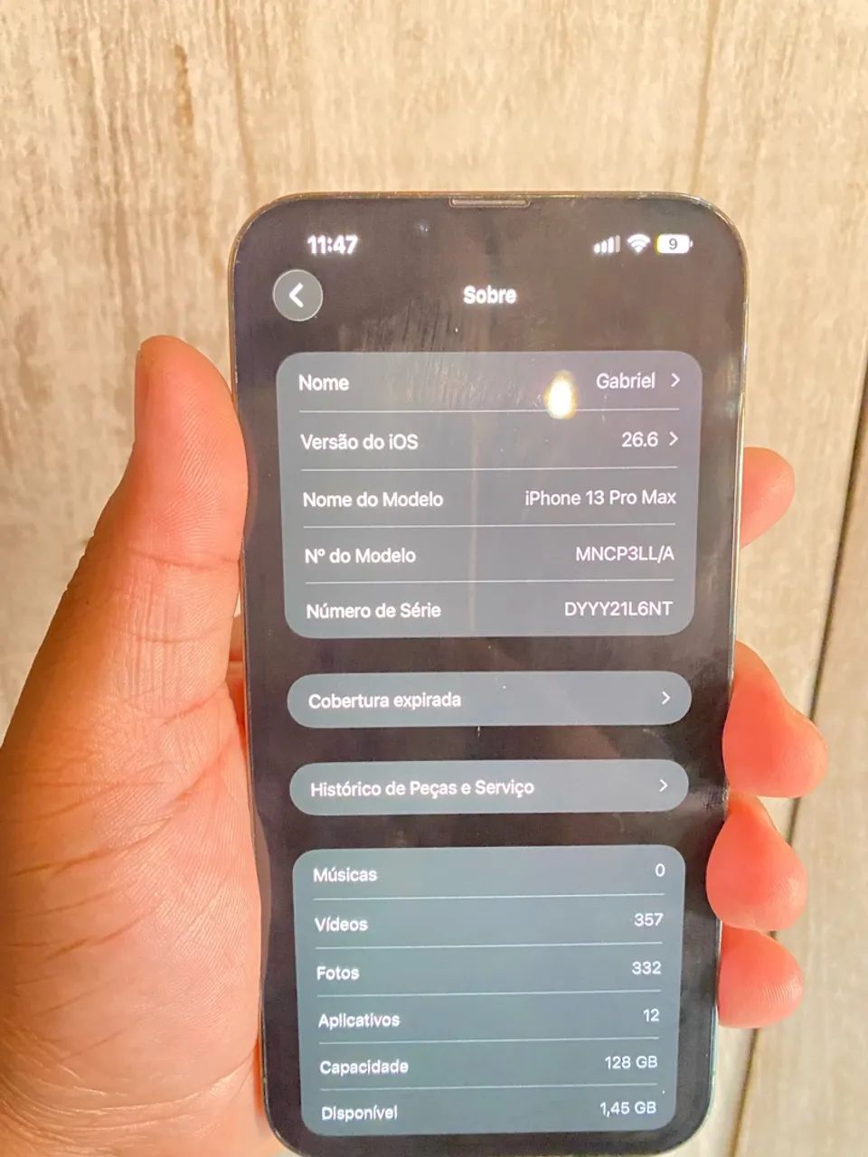 iPhone 13 Pro Max Verde 128g - Foto 3